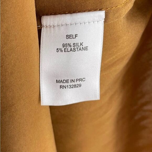 LPA NWT Brown SILK Maxi Dress - Picture 11 of 11